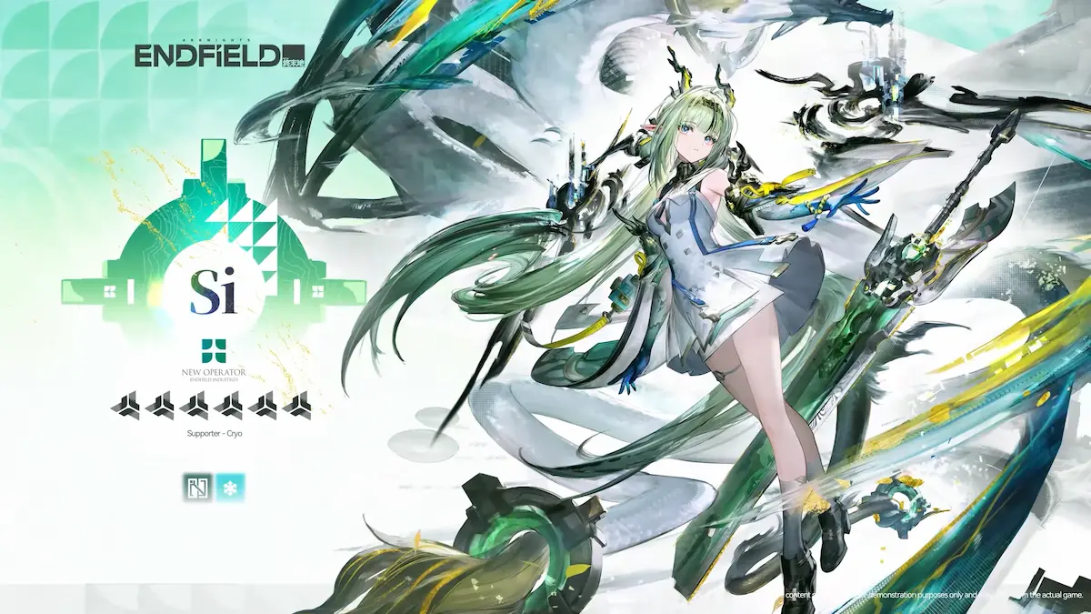 Arknights: Endfield 1.6 Winter Hunt banner
