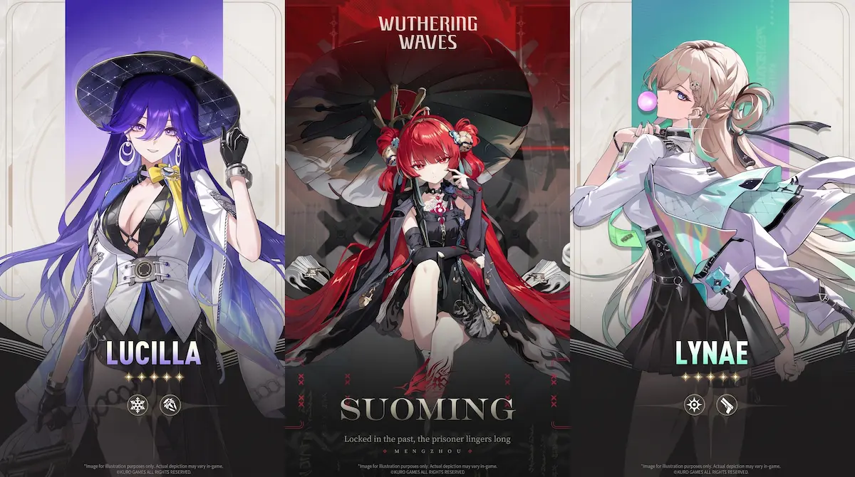 Wuthering Waves 3.7 Phase 2 — Suoming, Lynae and Lucilla