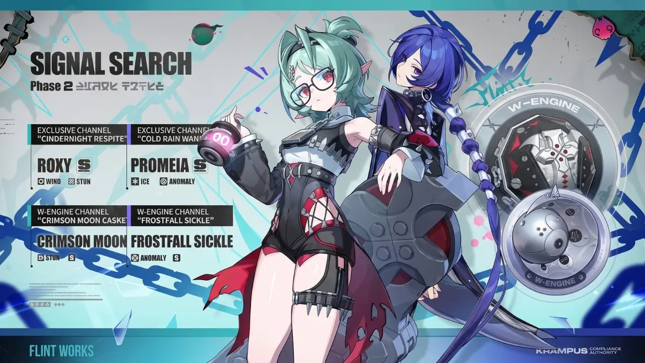 Zenless Zone Zero 3.2 Phase 2 — Roxy and Promeia