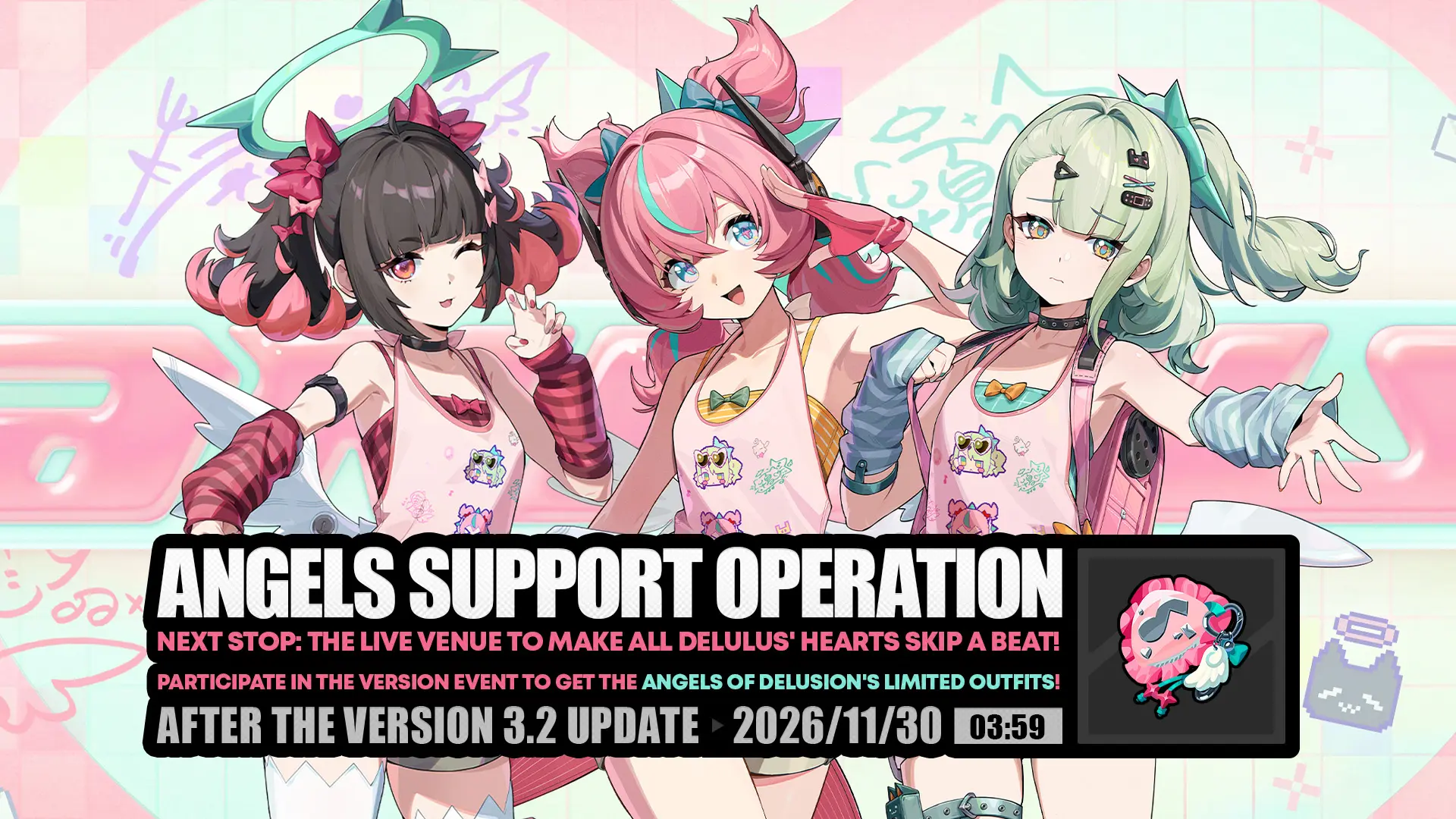 Angels of Delusion outfits — Zenless Zone Zero 3.2